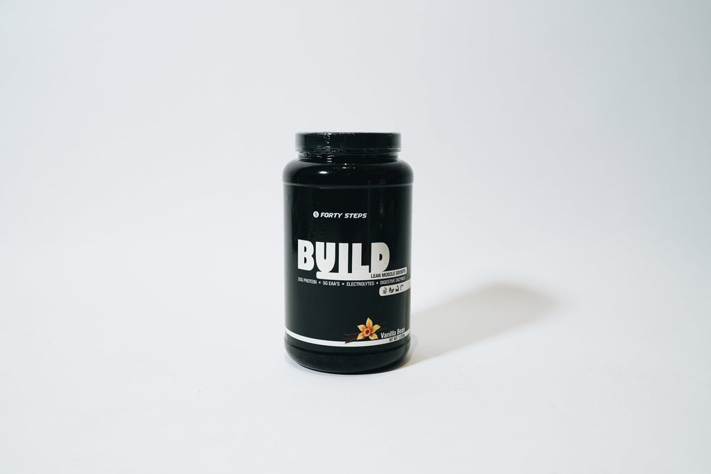 Forty Steps New Protein: BUILD! - Forty Steps Fitness
